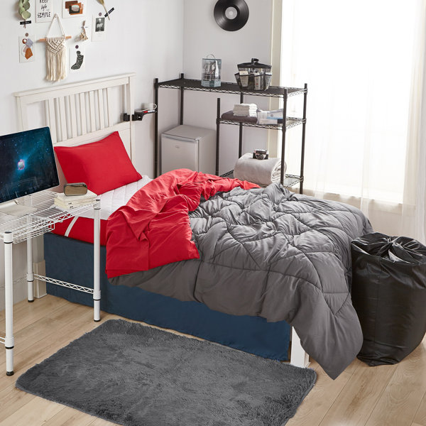 DormCo 44 Piece College Dorm Bedding And Essentials Package Wayfair